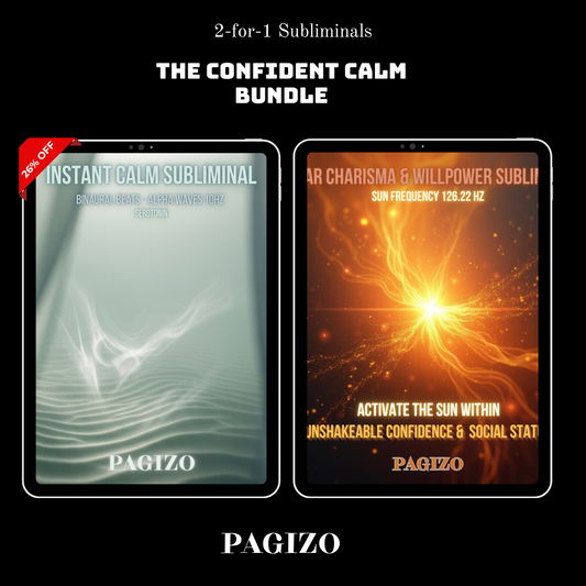 Subliminals: The Confident Calm Bundle 🧘‍♀️☀️
